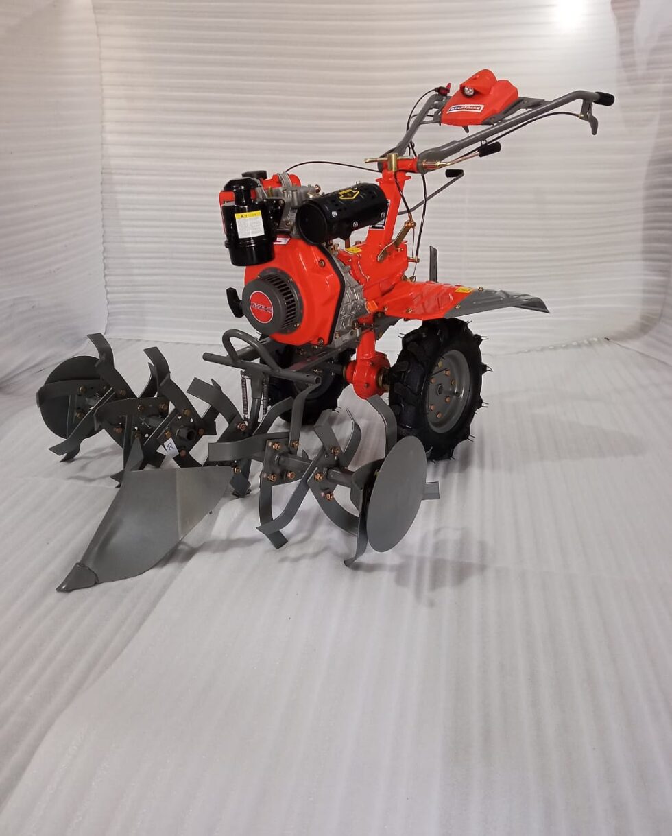 MECSTROKE BRAND 8HP DIESEL OPERATED ROTARY CULTIVATOR /POWER TILLER /WEEDER-173F - Image 6
