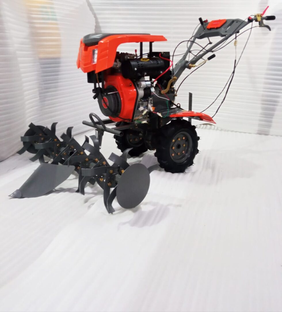 MECSTROKE BRAND 10HP DIESEL OPERATED ROTARY CULTIVATOR/POWER TILLER/WEEDER 186FE