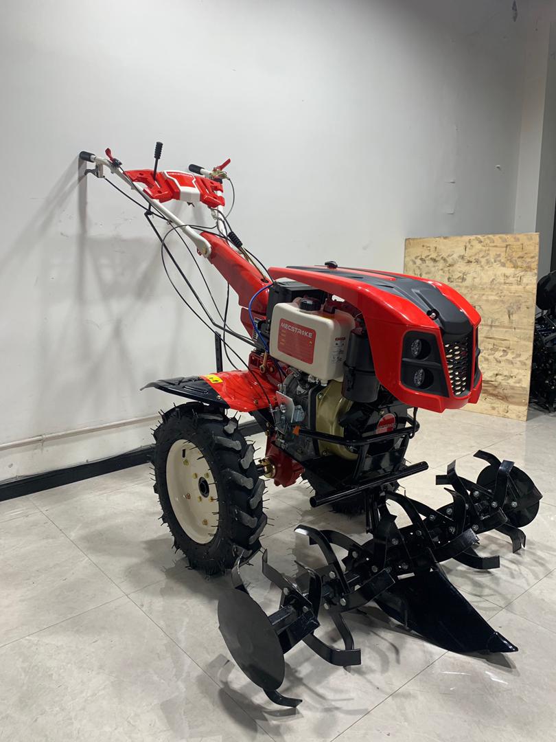 VEERSHAKTI 188F/12 HP (KAMA) DIESEL OPERATED ROTARY CULTIVATOR/POWER TILLER/POWER WEEDER SELF START WITH BATTERY - Image 2