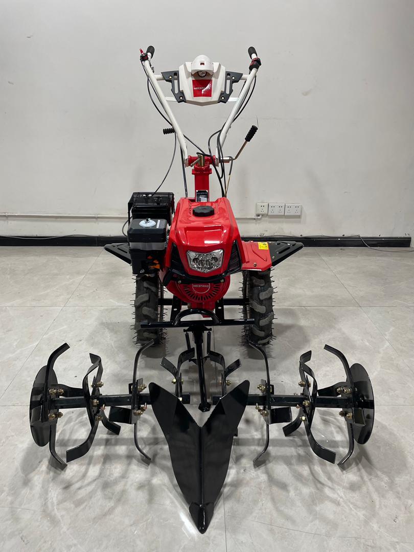 MECSTROKE BRAND 7 HP PETROL OPERATED ROTARY CULTIVATOR /POWER TILLER/ WEEDER 170F with HEAD LIGHT ATTACHMENT - Image 3