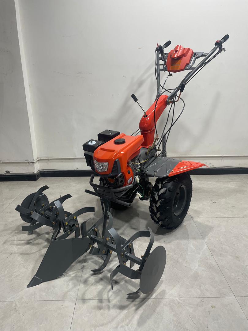 MECSTROKE BRAND 7 HP PETROL OPERATED ROTARY CULTIVATOR /POWER TILLER/ WEEDER 170F with HEAD LIGHT ATTACHMENT (PREMIUM) - Image 2
