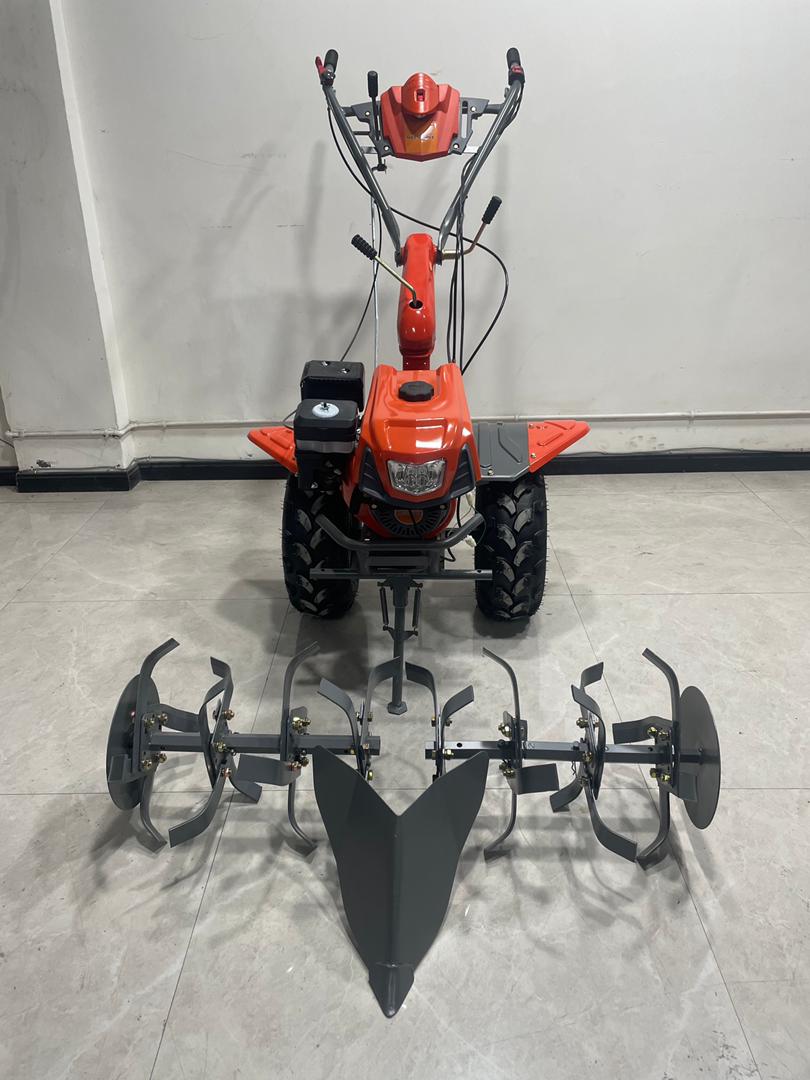 MECSTROKE BRAND 7 HP PETROL OPERATED ROTARY CULTIVATOR /POWER TILLER/ WEEDER 170F with HEAD LIGHT ATTACHMENT (PREMIUM) - Image 5