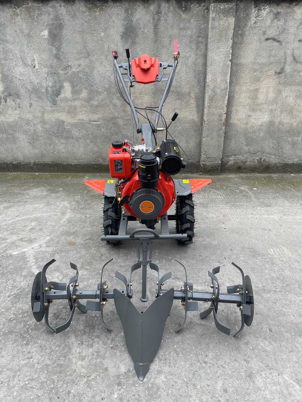 MECSTROKE BRAND 9HP DIESEL OPERATED ROTARY CULTIVATOR /POWER TILLER /WEEDER-178F - Image 4