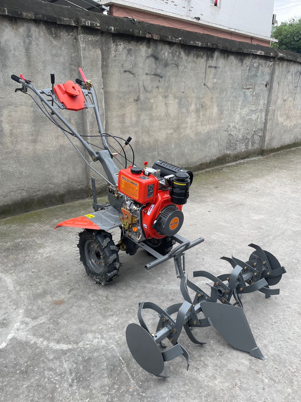 MECSTROKE BRAND 9HP DIESEL OPERATED ROTARY CULTIVATOR /POWER TILLER /WEEDER-178F - Image 6