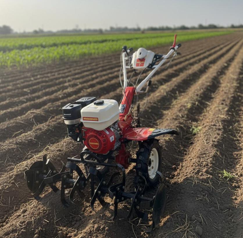 MAHASHAKTI 170F/7 HP PETROL OPERATED ROTARY CULTIVATOR /POWER TILLER/ POWER WEEDER (Copy) - Image 3